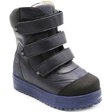 Тривес ботинки ортопед. малосложные 2-сине-черные размер 30 tw-541 шерст. мех