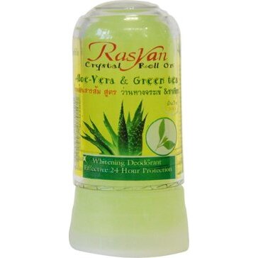Дезодорант-кристалл Rasyan с алоэ-вера и зеленым чаем 80 г