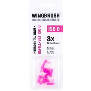 Wingbrush комплект ершиков сменный iso 0 8 шт.