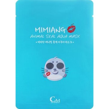 Маска для лица тканевая Mimiang для интенсивного увлажнения морской котик 25 мл