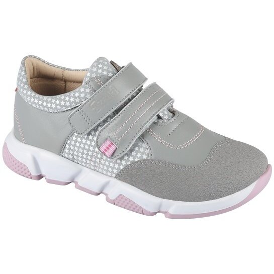 Тривес полуботинки ортопедические малосложные 5-серо-розовый размер 35 tw-445