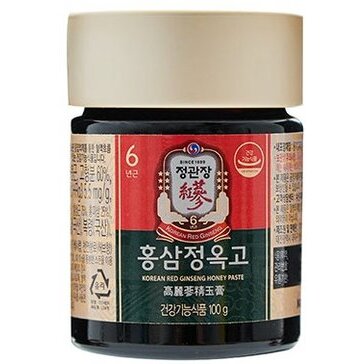 Экстракт из корня корейского красного женьшеня Korean red ginseng honey paste с медом бутылка 100 г