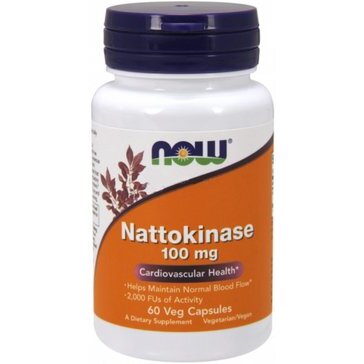 Наттокиназа NOW Foods 100 мг капсулы 60 шт.