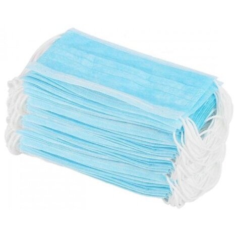 Маска медицинская 3-х слойная 50 шт.