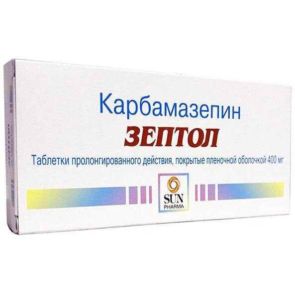 Зептол таблетки пролонгированного действия 400 мг 30 шт.