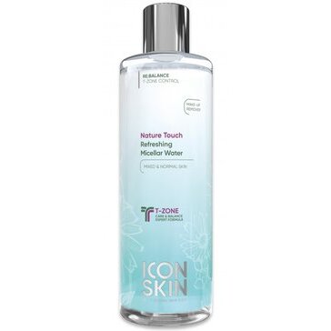 Icon skin вода для лица освежающая мицеллярная с цинком 400мл для норм и комбинированной кожи натурал ингредиенты