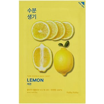 Holika holika маска тонизирующая тканевая 20мл пьюр эссенс лимон