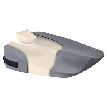 Подушка ортопедическая Trelax с откосом на сидение серая п17
