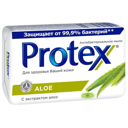 Protex мыло туалетное антибактериальное алоэ 90 г