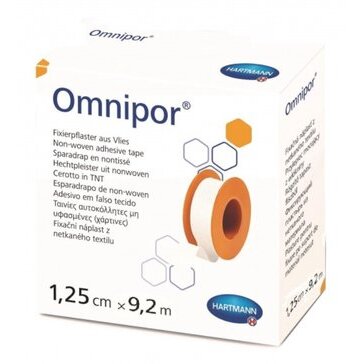 Пластырь Omnipor нетканая основа 1,25 см х 9,2 м 1 шт.