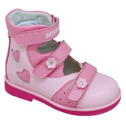 Ботинки летние Orthoboom розовые размер 25 81597-32