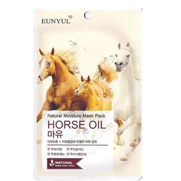Маска для лица тканевая Eunyul Natural Moisture с лошадиным маслом 22 мл