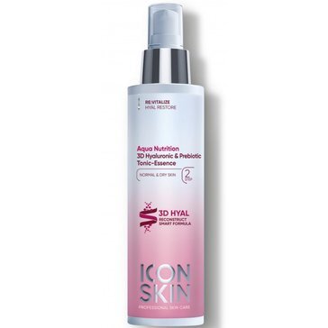 Icon skin тоник-активатор для лица увлажняющий с гиалуроновой кислотой и пребиотиком 150мл для сухой кожи профессиональный уход