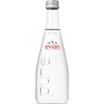Вода минеральная Evian бутылка стеклянная 0.33 л