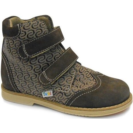 Тривес ботинки ортопед. малосложные 4 коричневые размер 21 tw-318 утепленные