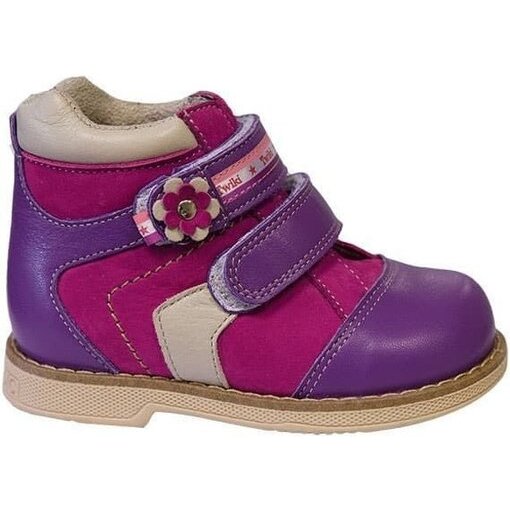 Тривес ботинки ортопед. малосложные 1 розово-фиолетовые размер 23 tw-401