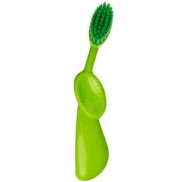Зубная щетка детская с 6 лет Radius toothbrush kids очень мягкая зеленая