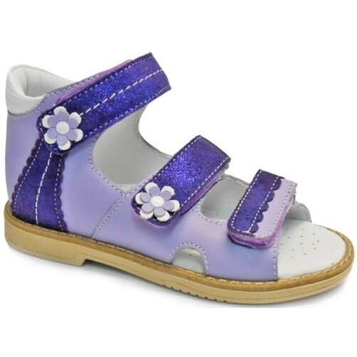 Тривес твики сандалеты ортопед. малосложные фиолетовый размер 22 tw-124 с открытым носком