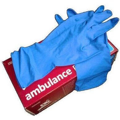Ambulance pf перчатки латексные нестерильные неопудренные повышенной прочности размер s