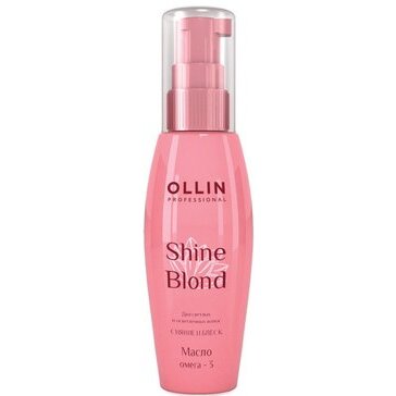 Ollin professional shine blond масло сияние и блеск омега-3 50мл для светлых и осветленных волос