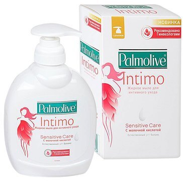 Мыло жидкое для интимной гигиены Palmolive intimo sensitive care молочная кислота 300 мл
