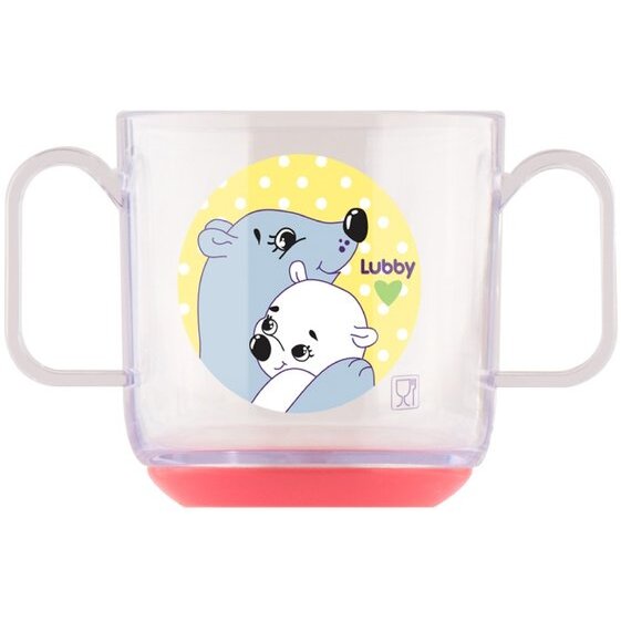 Кружка Лабби (Lubby) 13951 Веселые животные тренировочная (6мес+) 150 мл