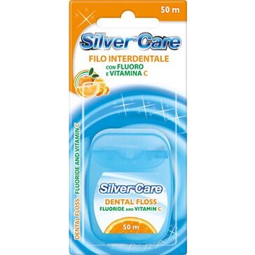 Нить зубная Silver care витамин С 50 м 4102
