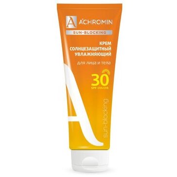Ахромин sun-blocking крем для лица и тела солнцезащитный spf30 250мл