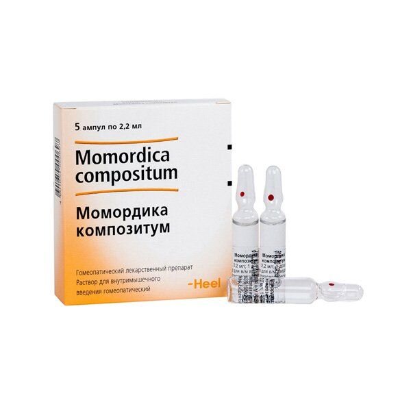 Момордика Композитум раствор для инъекций ампулы 2,2 мл 5 шт.