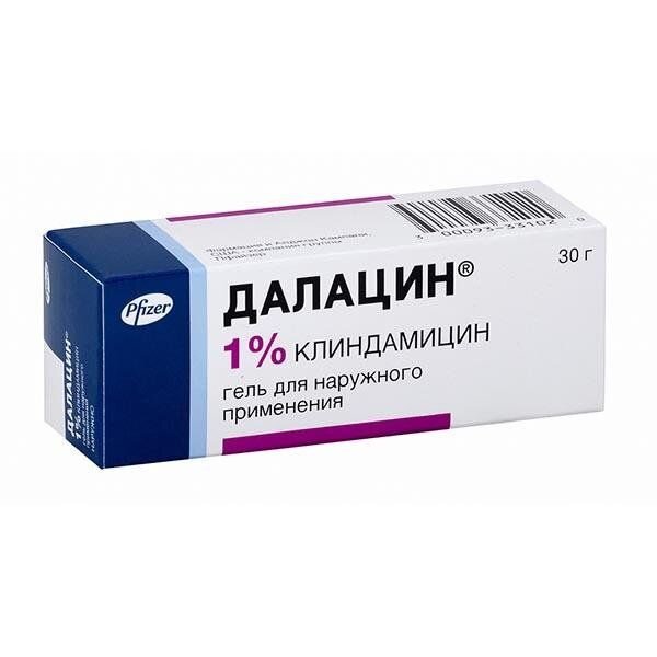 Далацин гель для наружного применения 1% туба 30 г