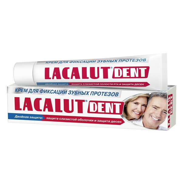 Крем для зубных протезов Lacalut Dent 40 г