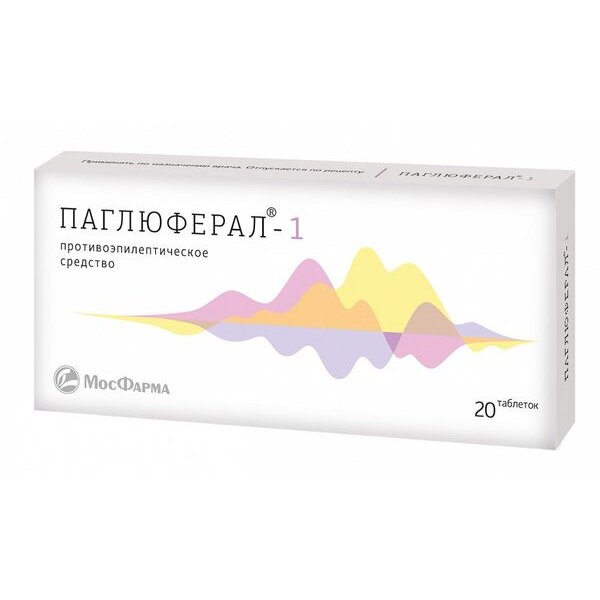 Паглюферал-1 таблетки 20 шт.