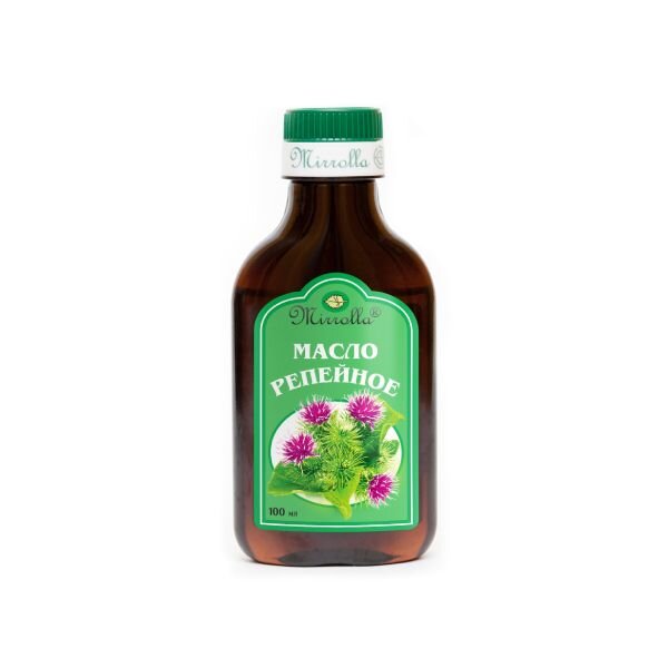 Масло репейное Mirrolla 100 мл