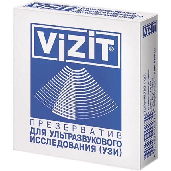 Презерватив Vizit для УЗИ 1 шт.