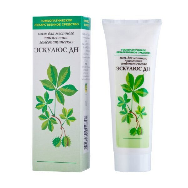 Эскулюс дн мазь 70г гомеоп.