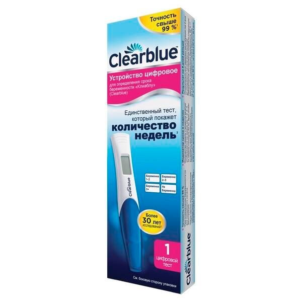 Тест на беременность Clearblue Easy 2 шт.