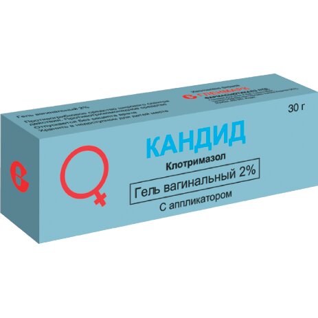 Кандид гель вагинальный 2% 30 г