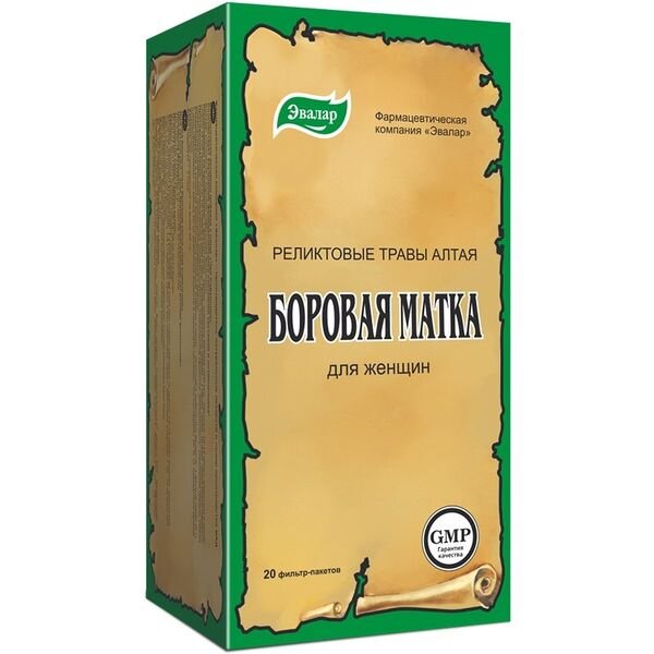 Боровая матка Эвалар фильтр-пакеты 20 шт.