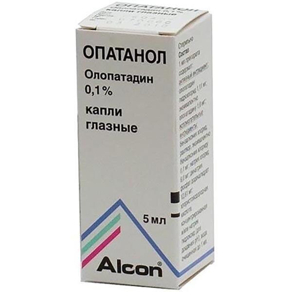 Опатанол капли глазные 0.1% 5 мл фл-кап 1 шт.