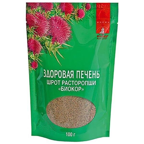 Шрот Расторопши Биокор 100 г