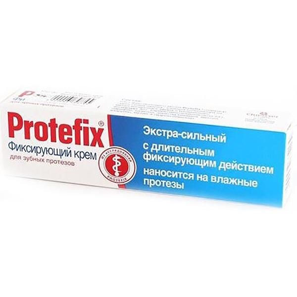 Крем для фиксации зубных протезов Protefix Экстра-сильный 24 г