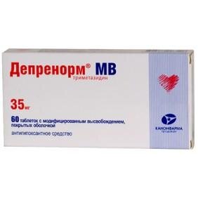 Депренорм МВ таблетки 35 мг 60 шт.