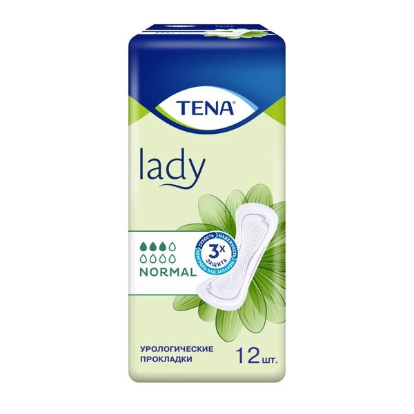 Прокладки урологические Тена (TENA) Lady Normal 12 шт.