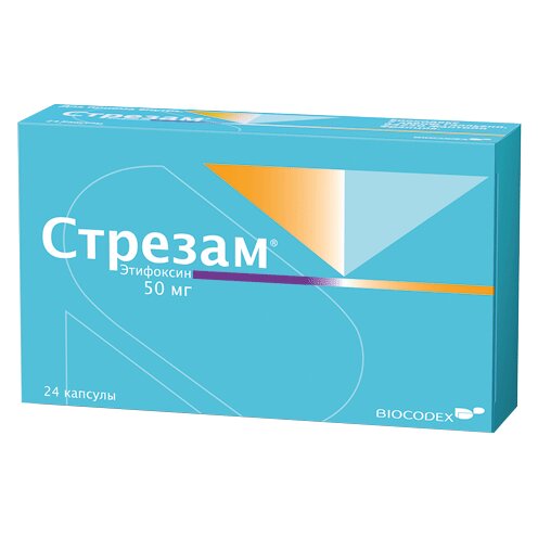 Стрезам капсулы 50 мг 24 шт.