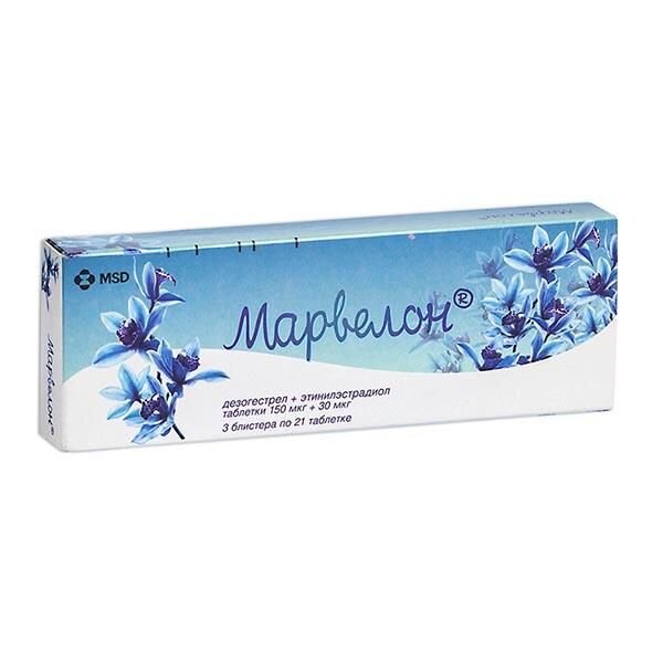 Марвелон таблетки 63 шт.