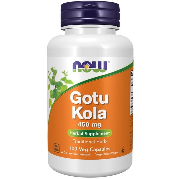 Готу-Кола Now Foods 450 мг капсулы 100 шт.