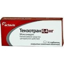 Тензотран таблетки 0,4 мг 14 шт.