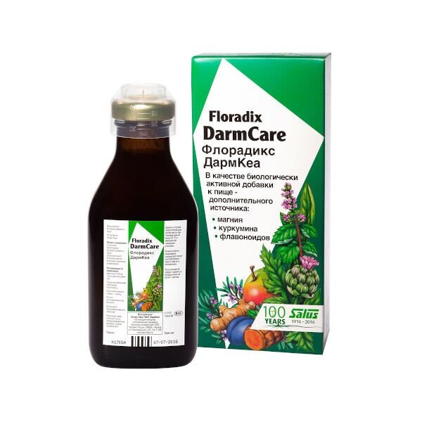 Флорадикс ДармКеа раствор для приема внутрь 250 мл