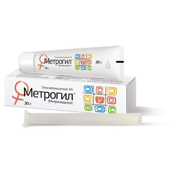 Метрогил гель вагинальный 1% 30 г