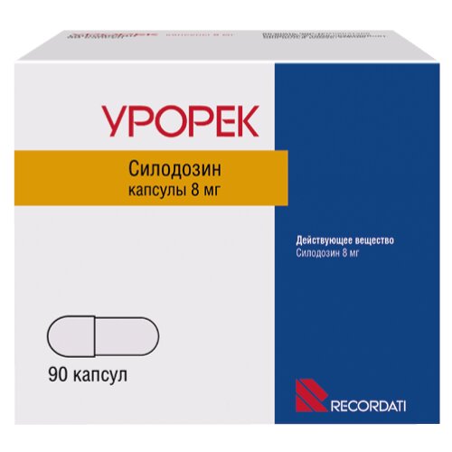 Урорек капсулы 8 мг 90 шт.
